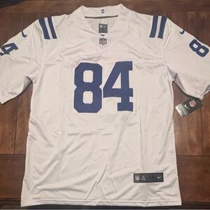 Tyler Warren #84 Indianapolis Colts Stitched White Jersey Adult Xl - NWT